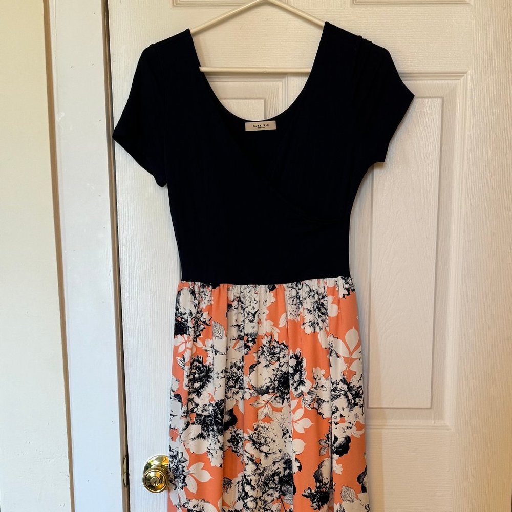 Maxi Floral Wedding Party Dress
